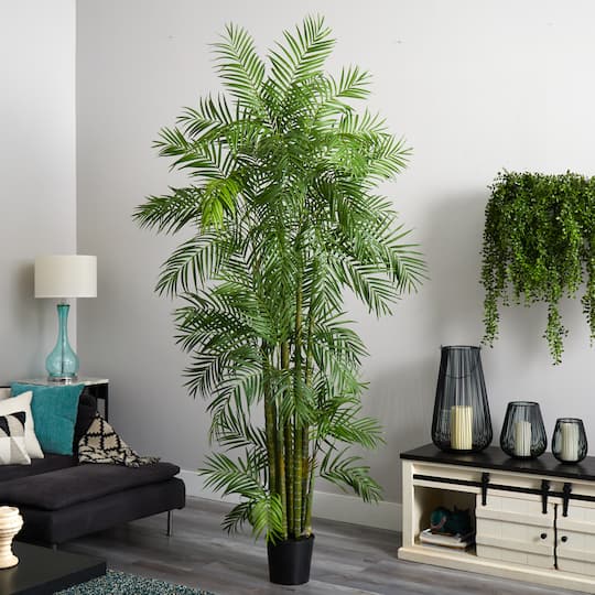 7ft. Potted Areca Silk Palm Tree